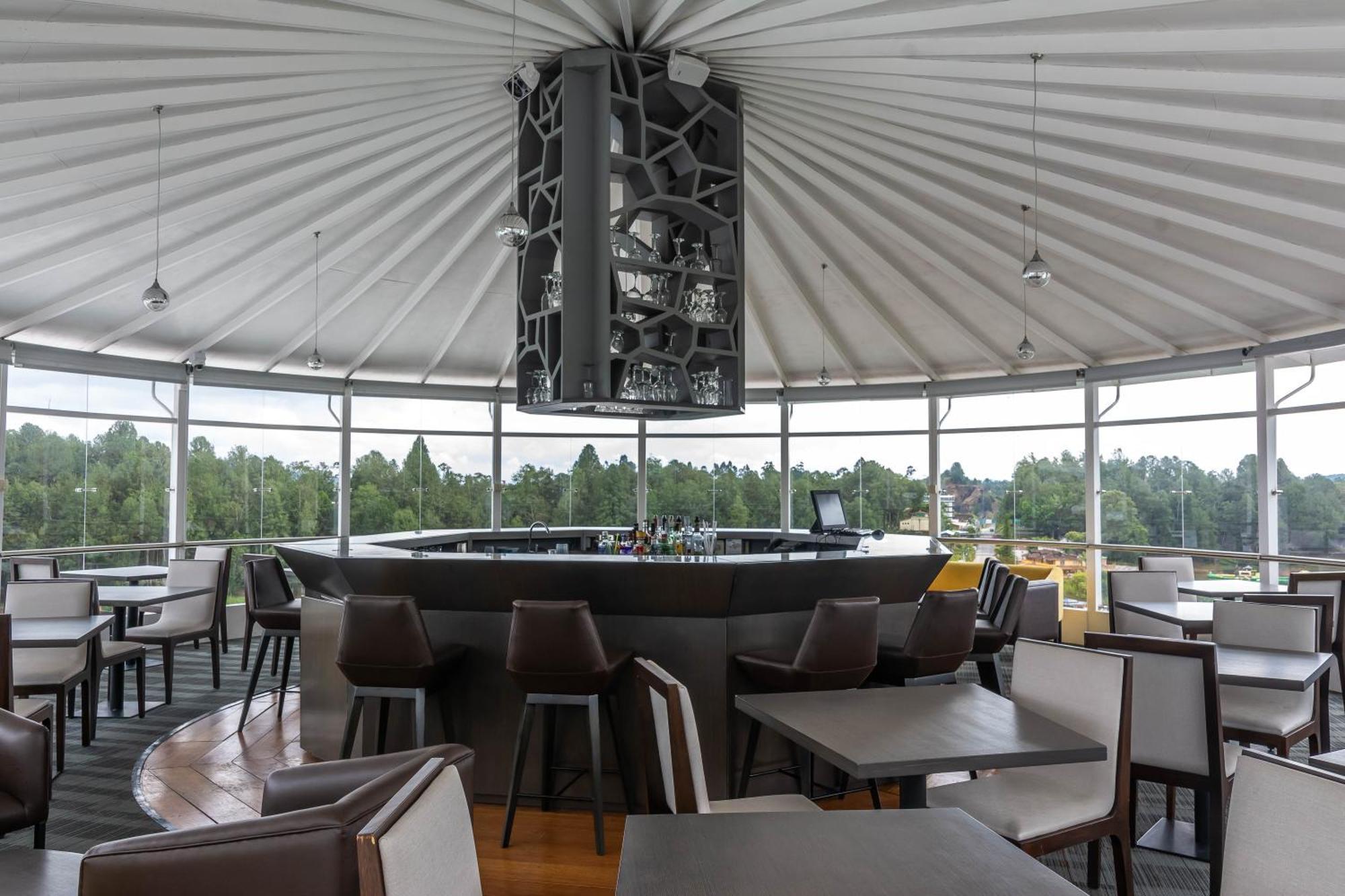 Hotel Los Recuerdos Guatape Ngoại thất bức ảnh Restaurant
